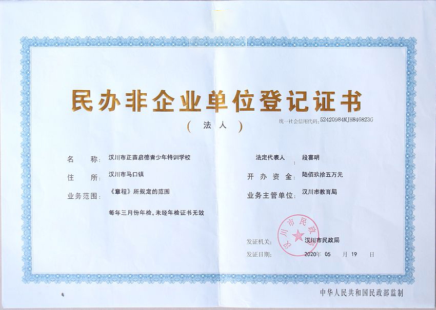 民辦非企業(yè)單位登記證(圖1)