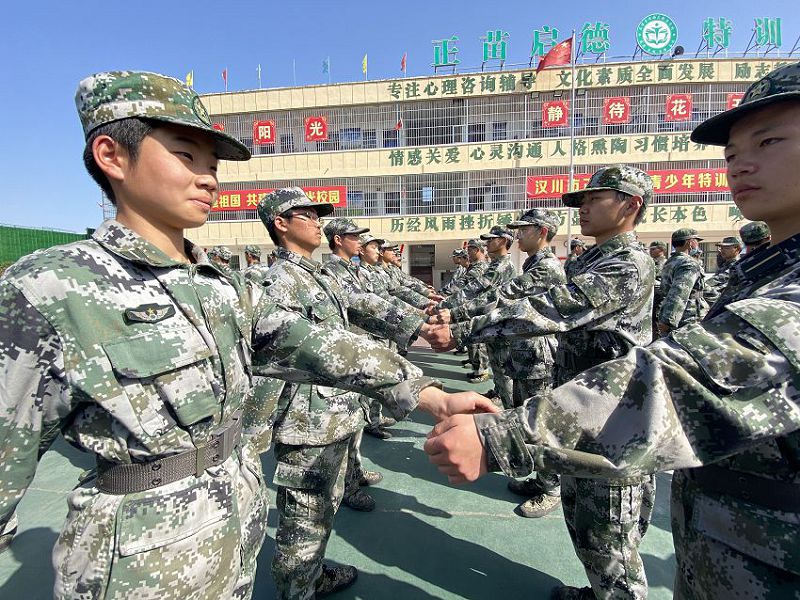 軍姿隊列訓練